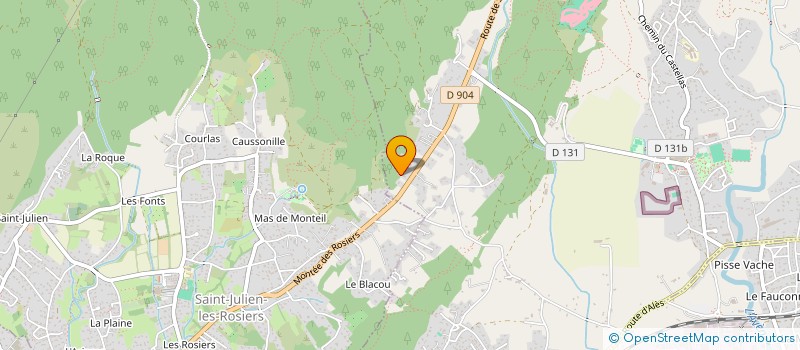 localisation de l'entreprise FRAIGNEAU-COUSSINET  ROUSSON