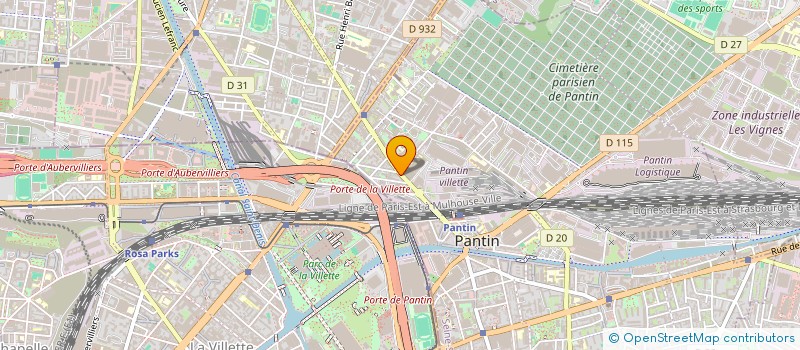 localisation de l'entreprise FRAIKIN  PONTOISE