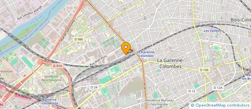 localisation de l'entreprise FRAIKIN ASSETS à COLOMBES