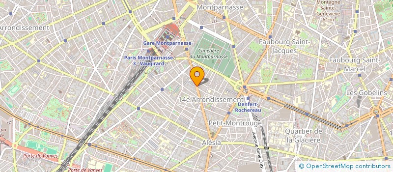 localisation de l'entreprise FRAIS CHAUD  PARIS