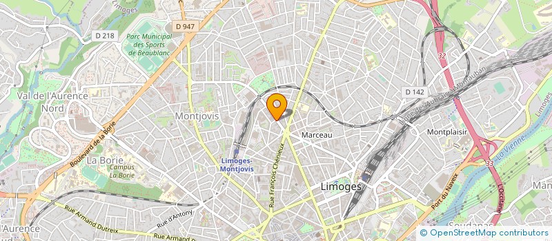localisation de l'entreprise FRAIS MAISON à LIMOGES
