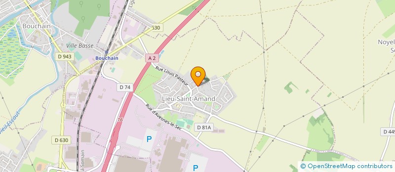 localisation de l'entreprise FRAIS SERVICES  LIEU-SAINT-AMAND