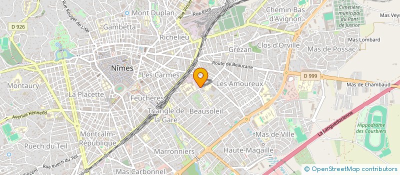 localisation de l'entreprise FRAISAGE SUD à NIMES
