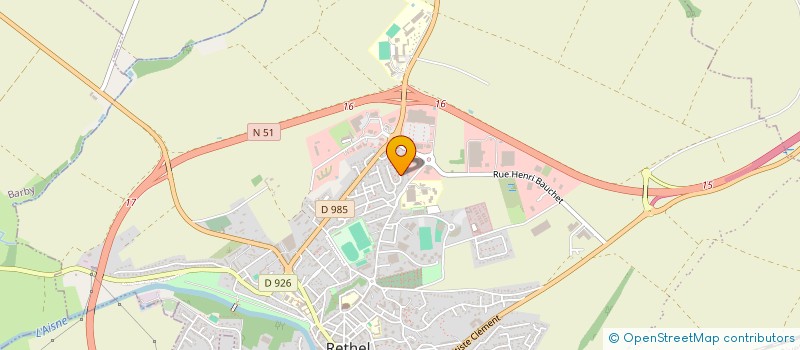 localisation de l'entreprise FRAISDISPO  RETHEL