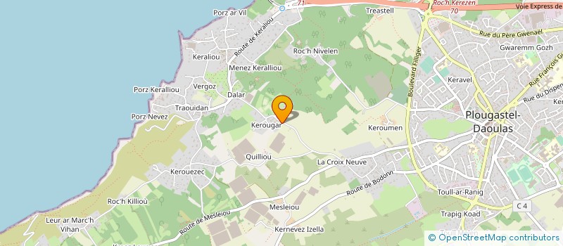 localisation de l'entreprise FRAISE DE TOI à PLOUGASTEL-DAOULAS