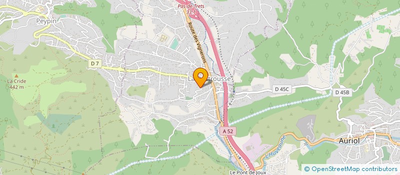 localisation de l'entreprise FRAISES ET POTIRONS  LA DESTROUSSE