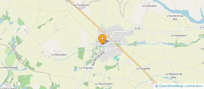 localisation de l'entreprise FRAISES & GOURMANDISES  CHATEAU-GUIBERT