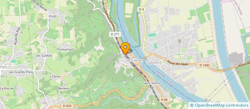 localisation de l'entreprise FRAISSE BATIMENTS  TALENCIEUX