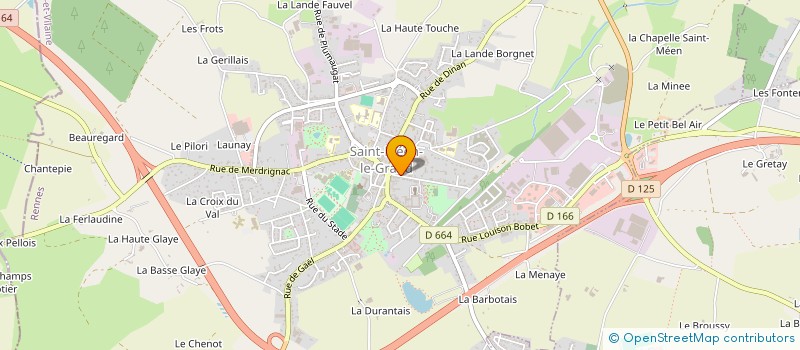 localisation de l'entreprise FRAJAMAJU  SAINT-MEEN-LE-GRAND