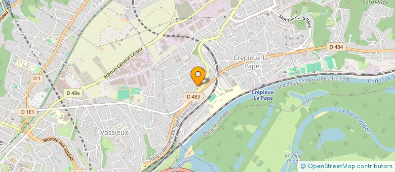 localisation de l'entreprise FRAKAS  RILLIEUX-LA-PAPE