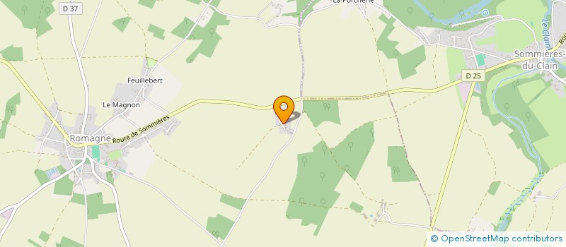 localisation de l'entreprise FRAKTAL  ROMAGNE