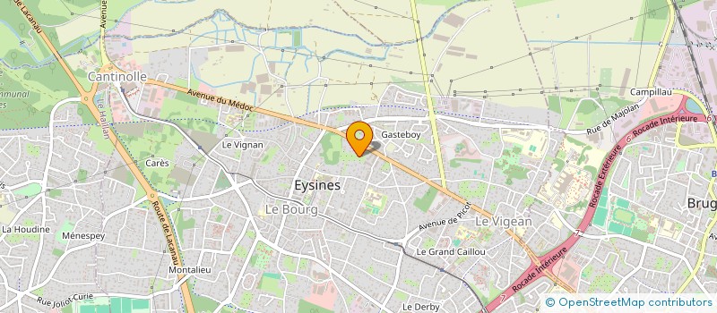 localisation de l'entreprise FRAKTUR  EYSINES