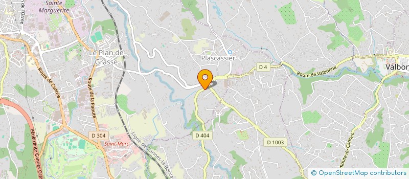 localisation de l'entreprise FRAL à GRASSE