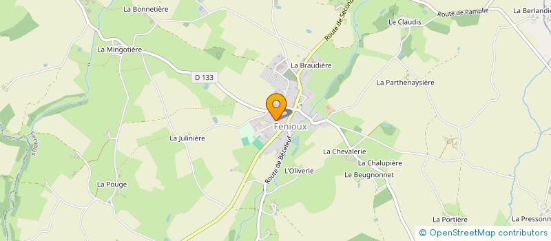 localisation de l'entreprise FRAL IMMO  FENIOUX