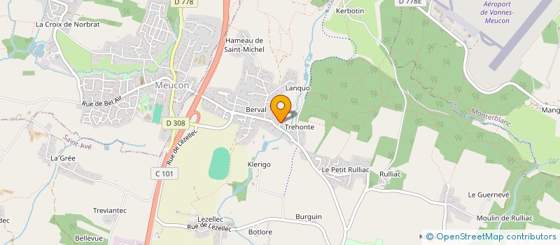 localisation de l'entreprise FRALAE  SAINT-AVE