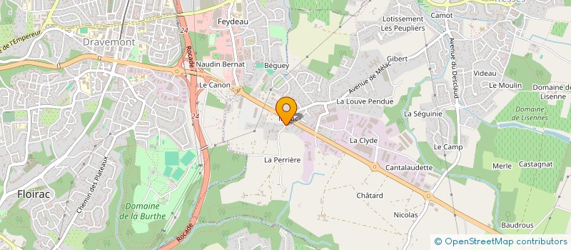 localisation de l'entreprise FRALAIN  TRESSES