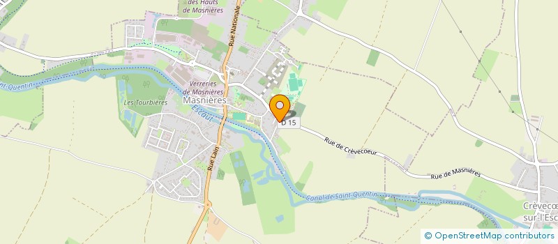 localisation de l'entreprise FRALEO  MASNIERES