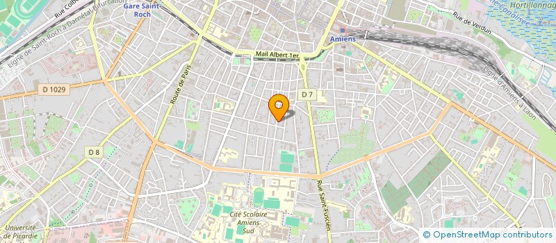 localisation de l'entreprise FRALMA à AMIENS