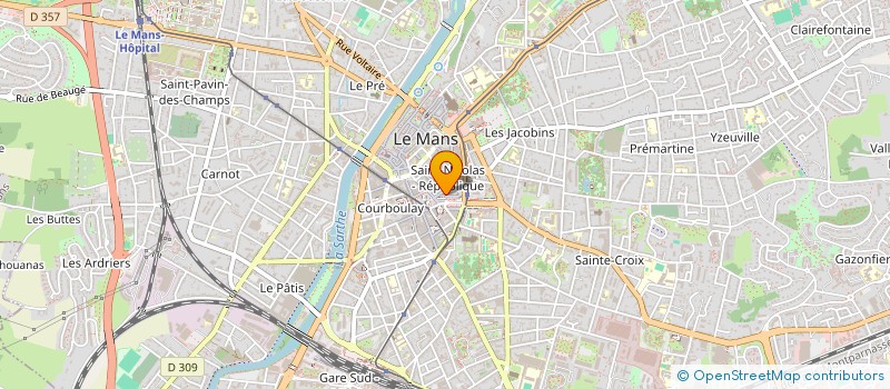 localisation de l'entreprise FRALMAPI  LE MANS