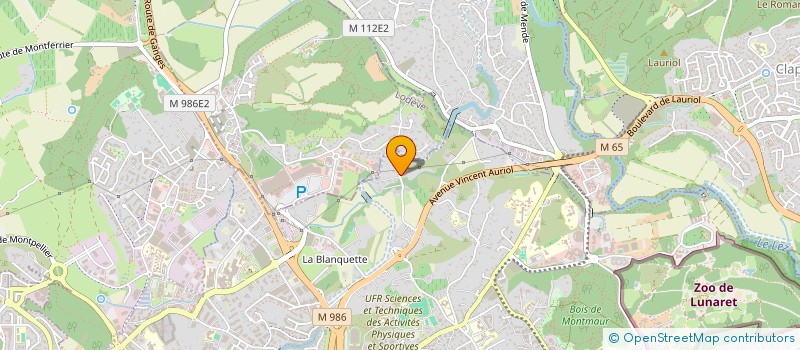 localisation de l'entreprise FRALO à MONTPELLIER