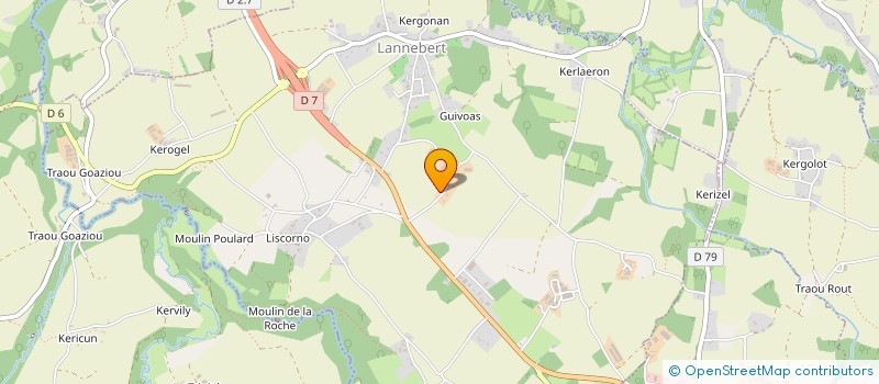 localisation de l'entreprise FRALOS  LANNEBERT