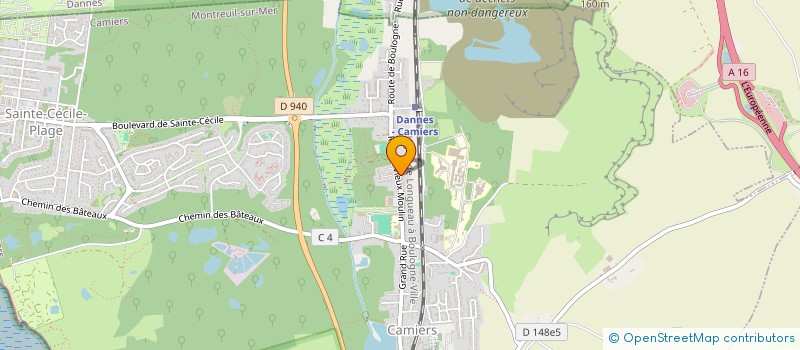 localisation de l'entreprise FRALP  CAMIERS