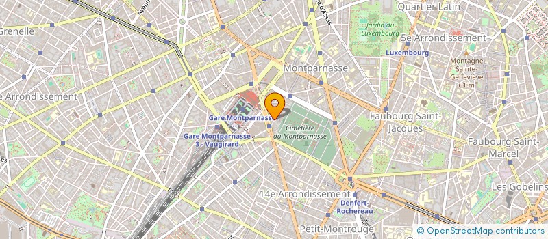localisation de l'entreprise FRAM à PARIS