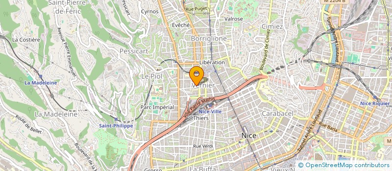localisation de l'entreprise FRAM à NICE