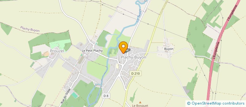 localisation de l'entreprise FRAM  WAILLY