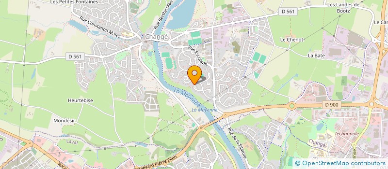 localisation de l'entreprise FRAM  CHANGE