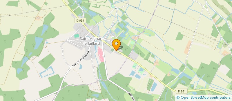 localisation de l'entreprise FRAM-EXPRESS à SAINT-AIGNAN-LE-JAILLARD