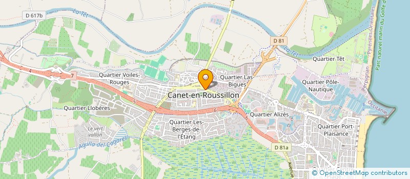 localisation de l'entreprise FRAM-MEDIKINE  CANET-EN-ROUSSILLON