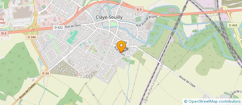 localisation de l'entreprise FRAMAC GROUP  CLAYE-SOUILLY