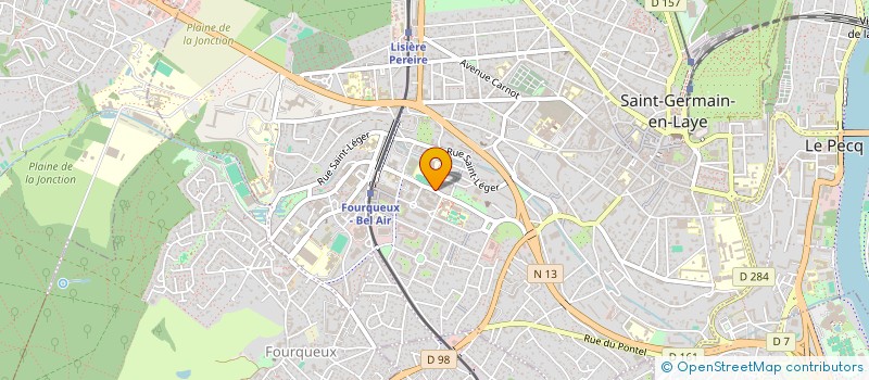 localisation de l'entreprise FRAMACIERS à SAINT-GERMAIN-EN-LAYE