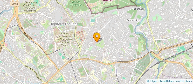localisation de l'entreprise FRAMADA à MONTPELLIER