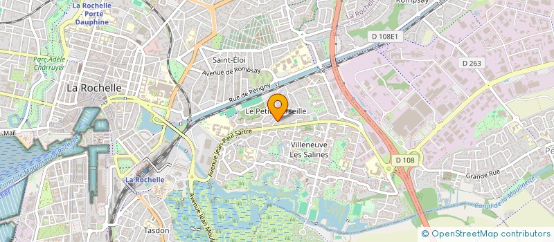 localisation de l'entreprise FRAMAHE  LA ROCHELLE