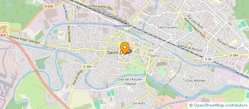 localisation de l'entreprise FRAMALIV à SAINT-DIZIER