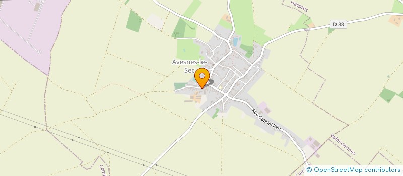 localisation de l'entreprise FRAMART à AVESNES-LE-SEC