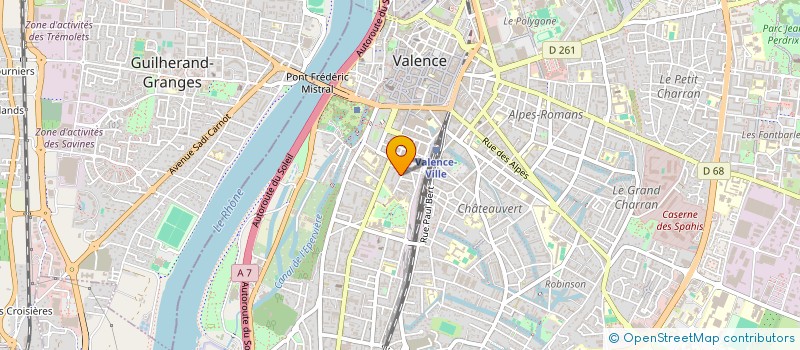 localisation de l'entreprise FRAMASTE à VALENCE