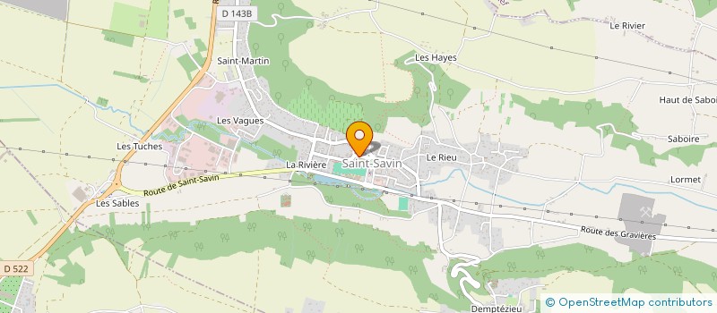 localisation de l'entreprise FRAMATH  SAINT-SAVIN