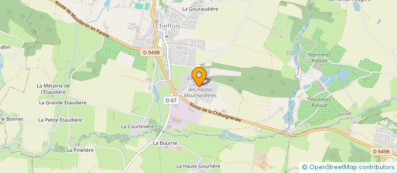 localisation de l'entreprise FRAMAU IMMO  CHEFFOIS