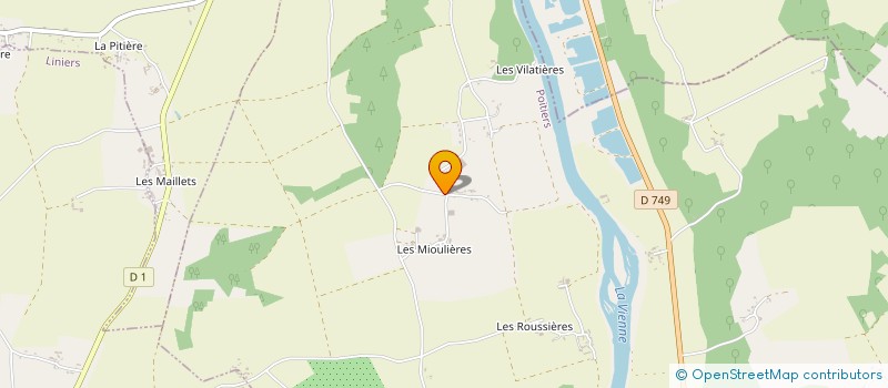 localisation de l'entreprise FRAMBOISE  BONNES