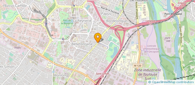 localisation de l'entreprise FRAMBOISE ET GROSEILLE à TOULOUSE