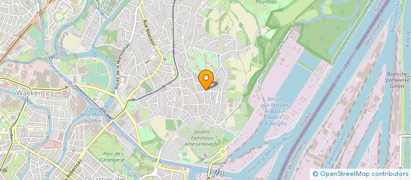 localisation de l'entreprise FRAMBOISIER à STRASBOURG