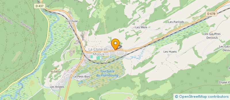 localisation de l'entreprise FRAMBOURG à LA CLUSE-ET-MIJOUX