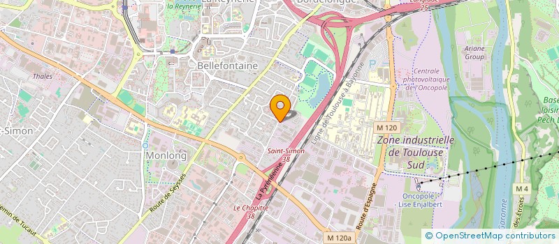 localisation de l'entreprise FRAME à TOULOUSE