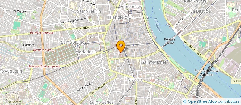 localisation de l'entreprise FRAME FLO  BORDEAUX