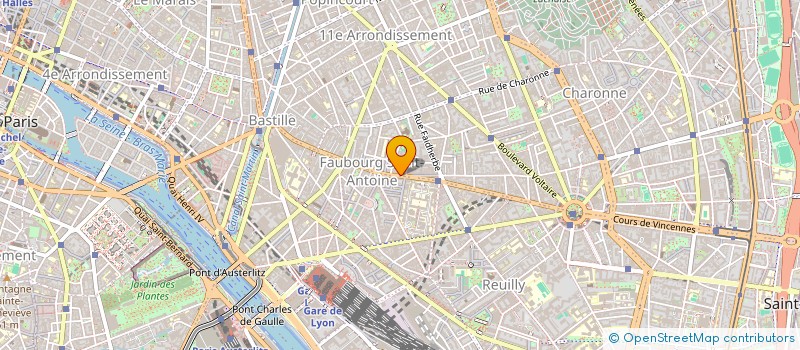 localisation de l'entreprise FRAME OF REFERENCE  PARIS