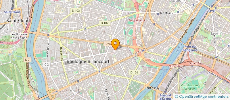 localisation de l'entreprise FRAMEWORK PRODUCTIONS à BOULOGNE-BILLANCOURT