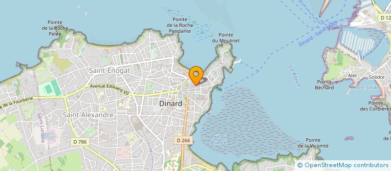 localisation de l'entreprise FRAMEX  DINARD